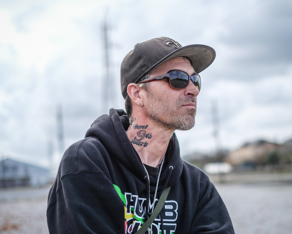 Corey in the Upper 9th Ward, New Orleans, LA