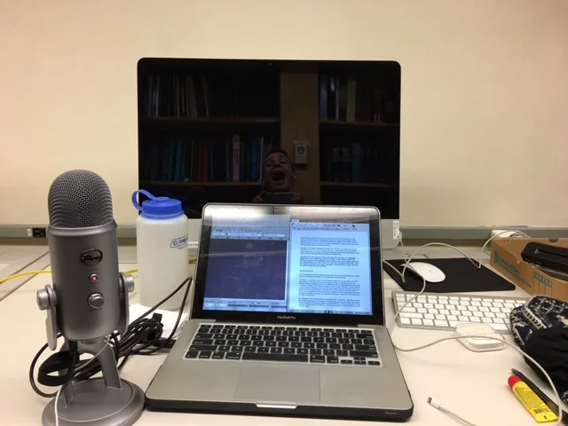 Radio behind the scenes.