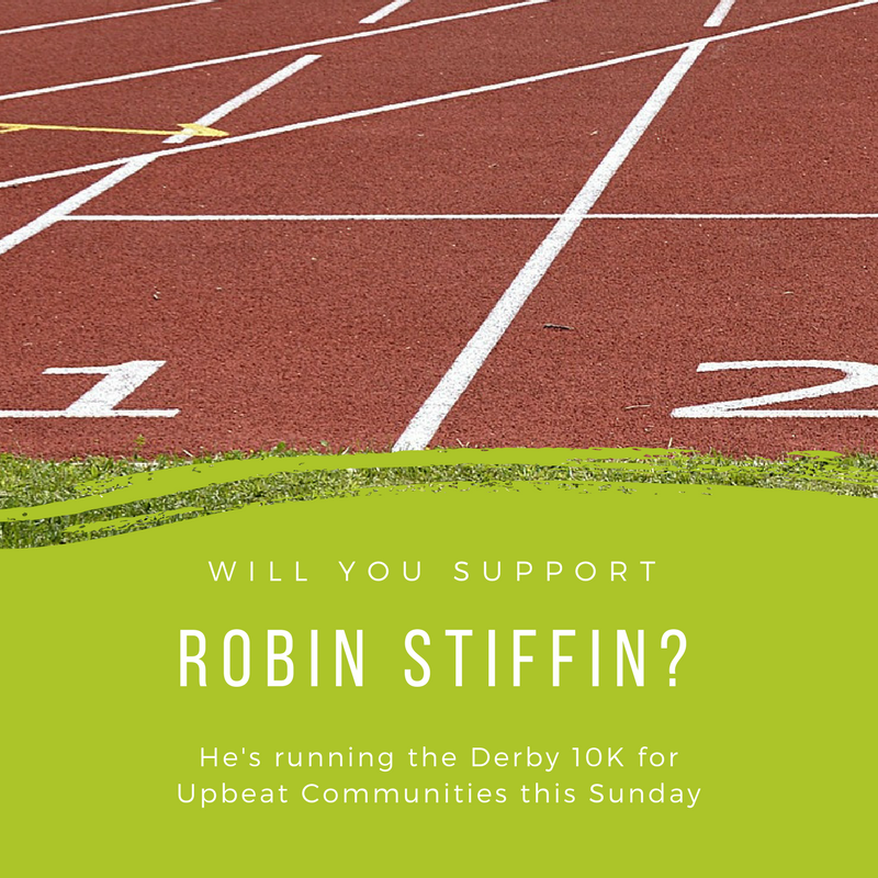 "Displaced people need all the help they can get". That's why Robin Stiffin is going on regular jogs to prepare for Sunday: justgiving.com/fundraising/rob-stiffin