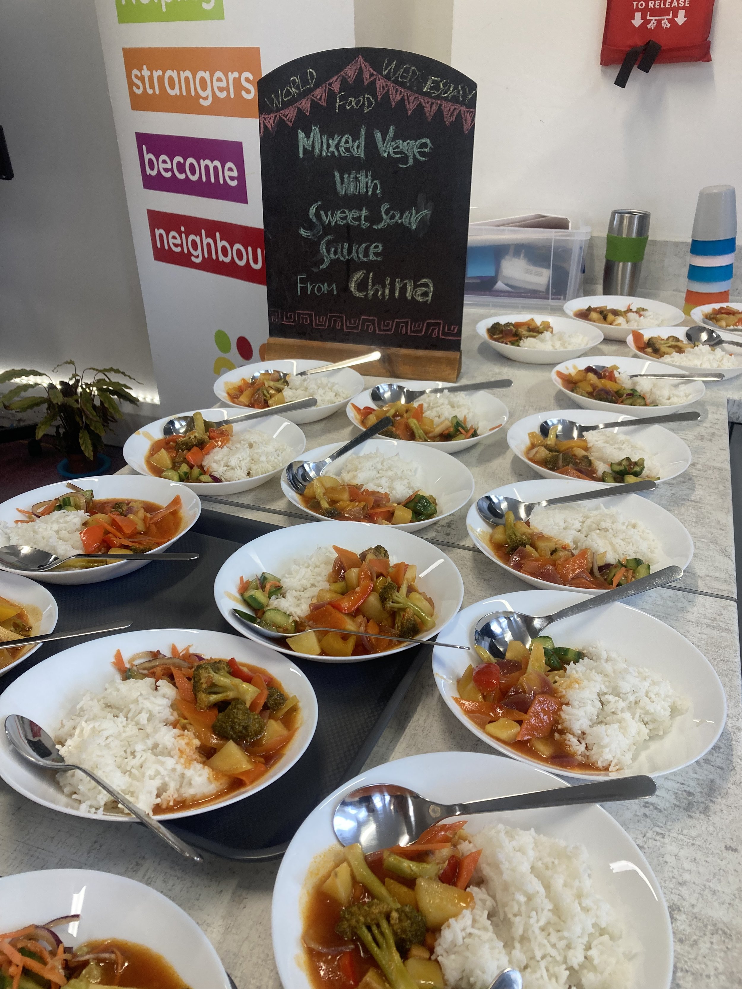 Yuling’s Chinese Sweet &amp; Sour Mixed Veg with Cucumber Salad