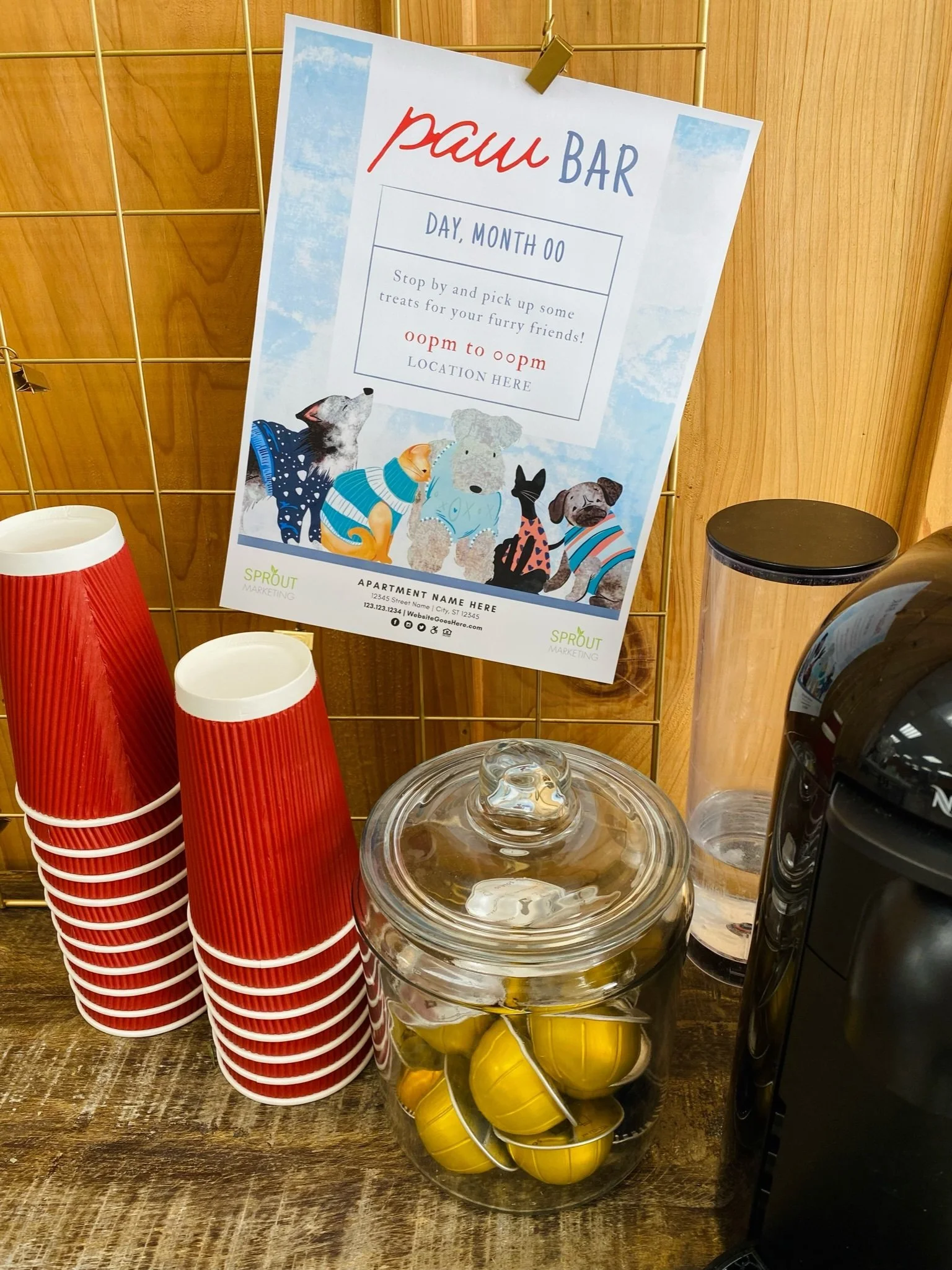 PetFriendly Winter Event & Resident Gifts — Sprout Marketing