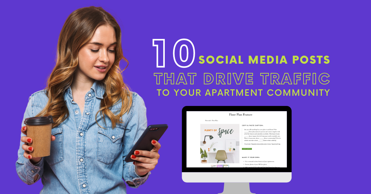 10 Social Media Posting Ideas To Drive Traffic To Your Apartment