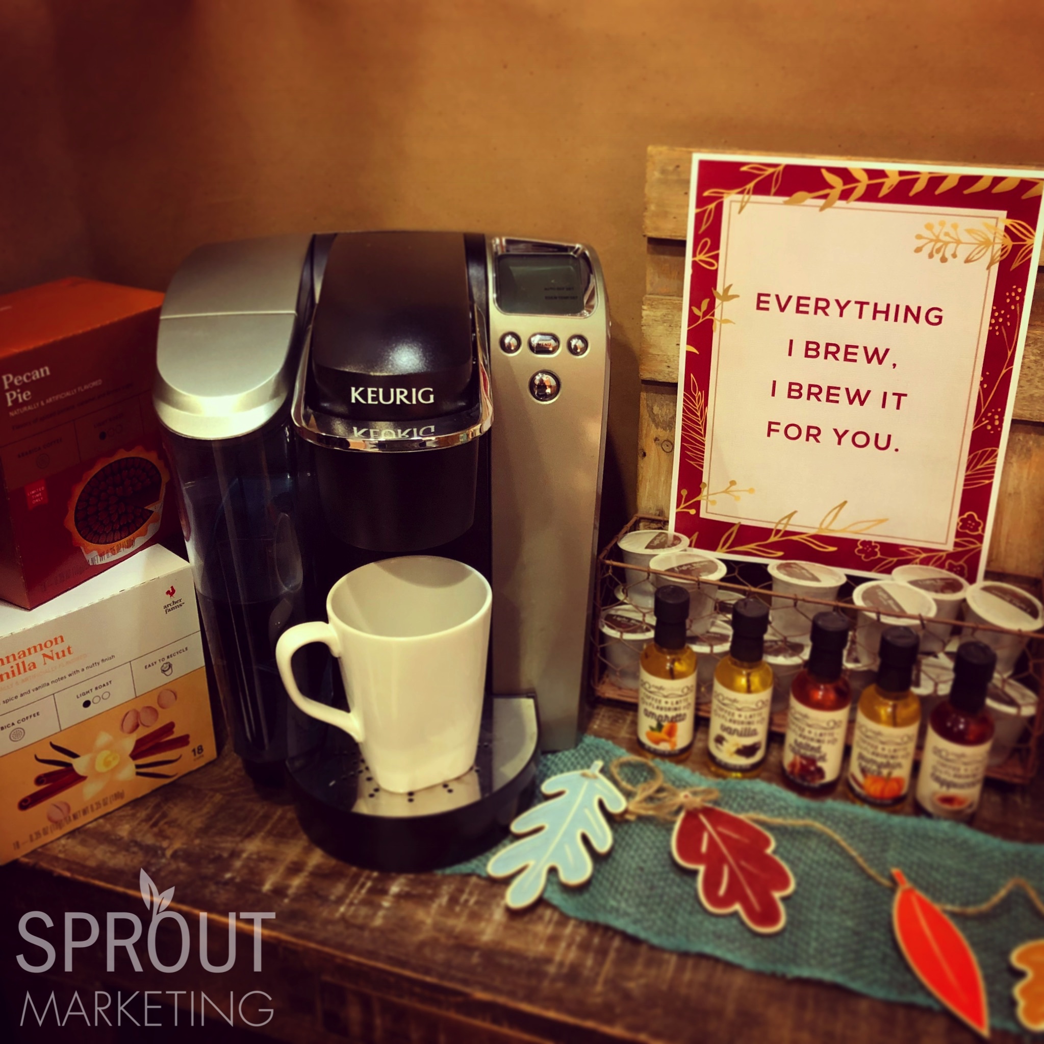 Fall Coffee Bar Resident Event — Sprout Marketing