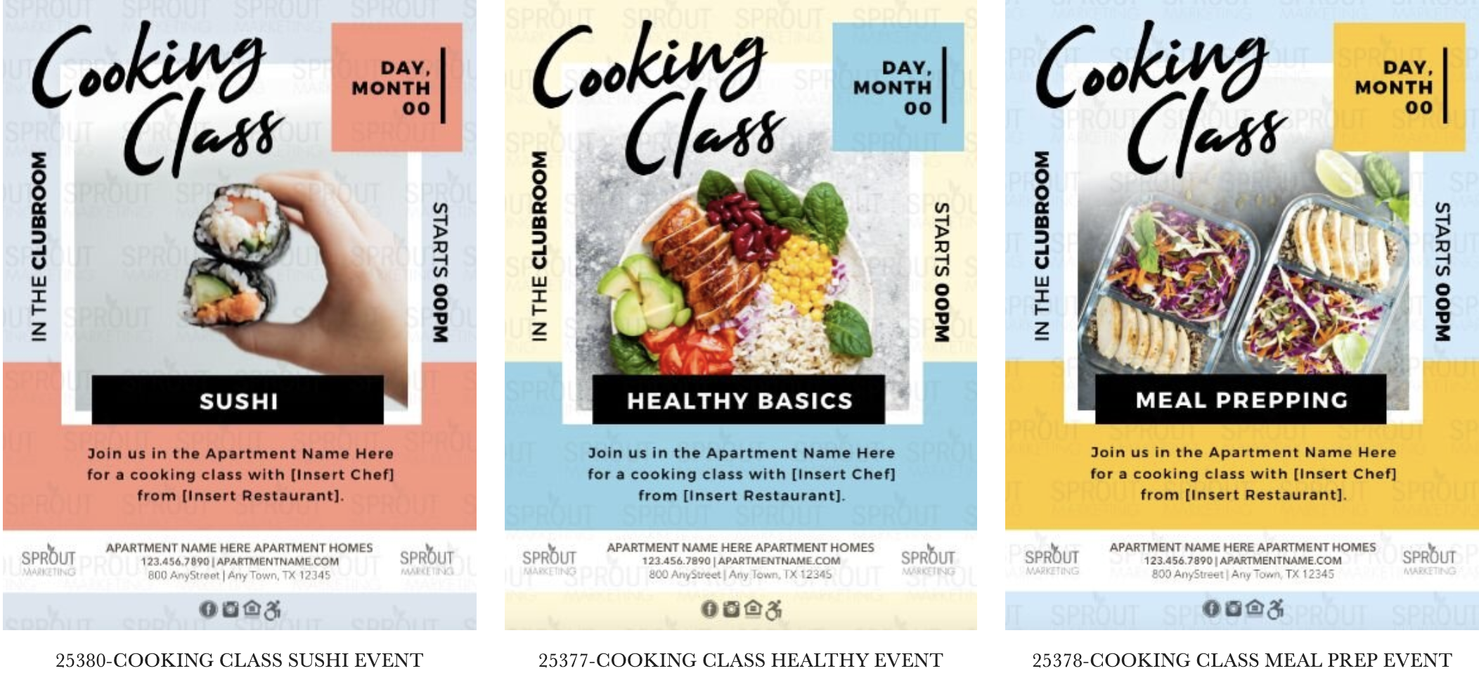 Apartment Marketing Ideas Resident Events Focused On Food Sprout Marketing