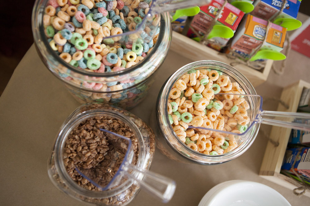 Apartment Community Resident Event Idea Cereal Buffet