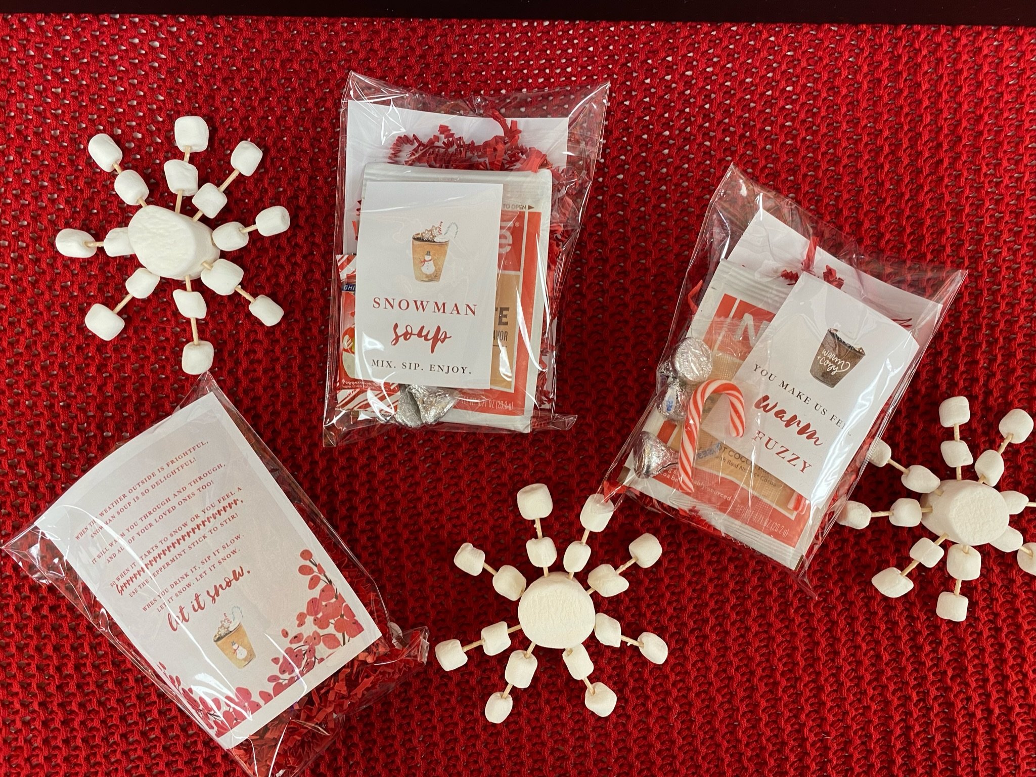 Hot cocoa gift tags