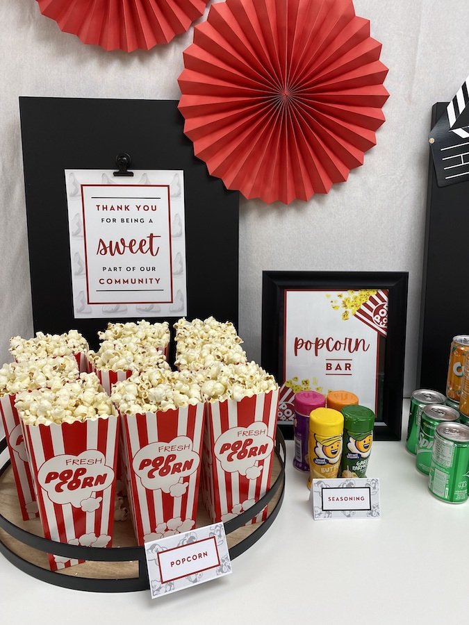 Resident Event for Apartments - Popcorn &amp; Movie