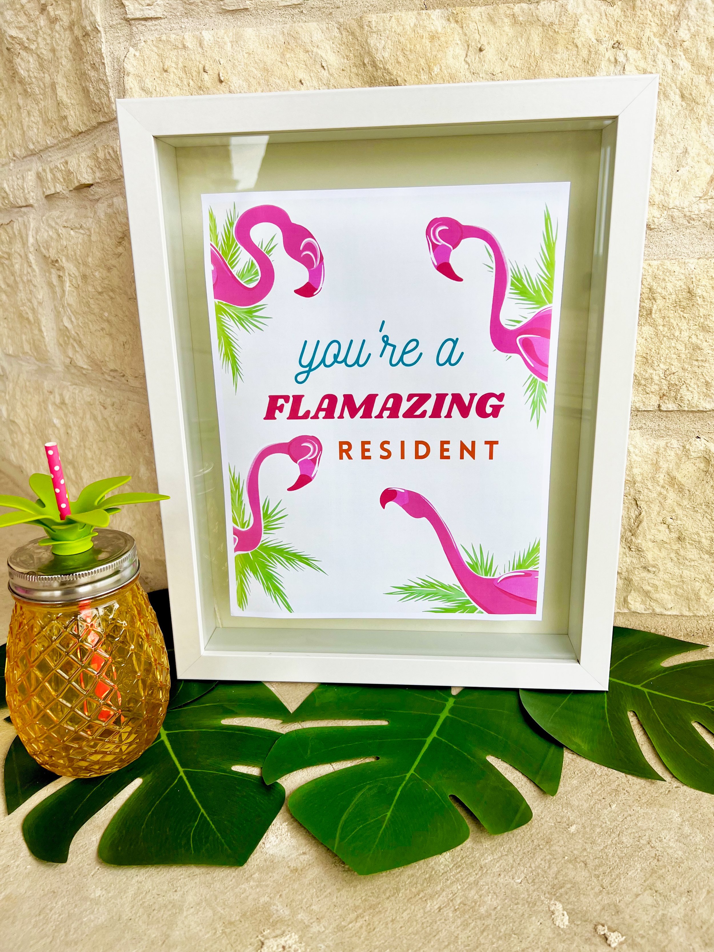 Resident Appreciation Flyer - Flamazing