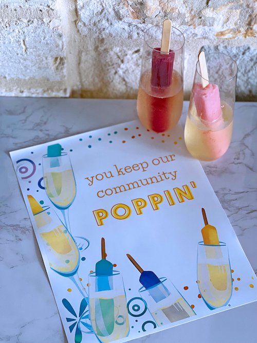 Popsicle Happy Hour for Apartments