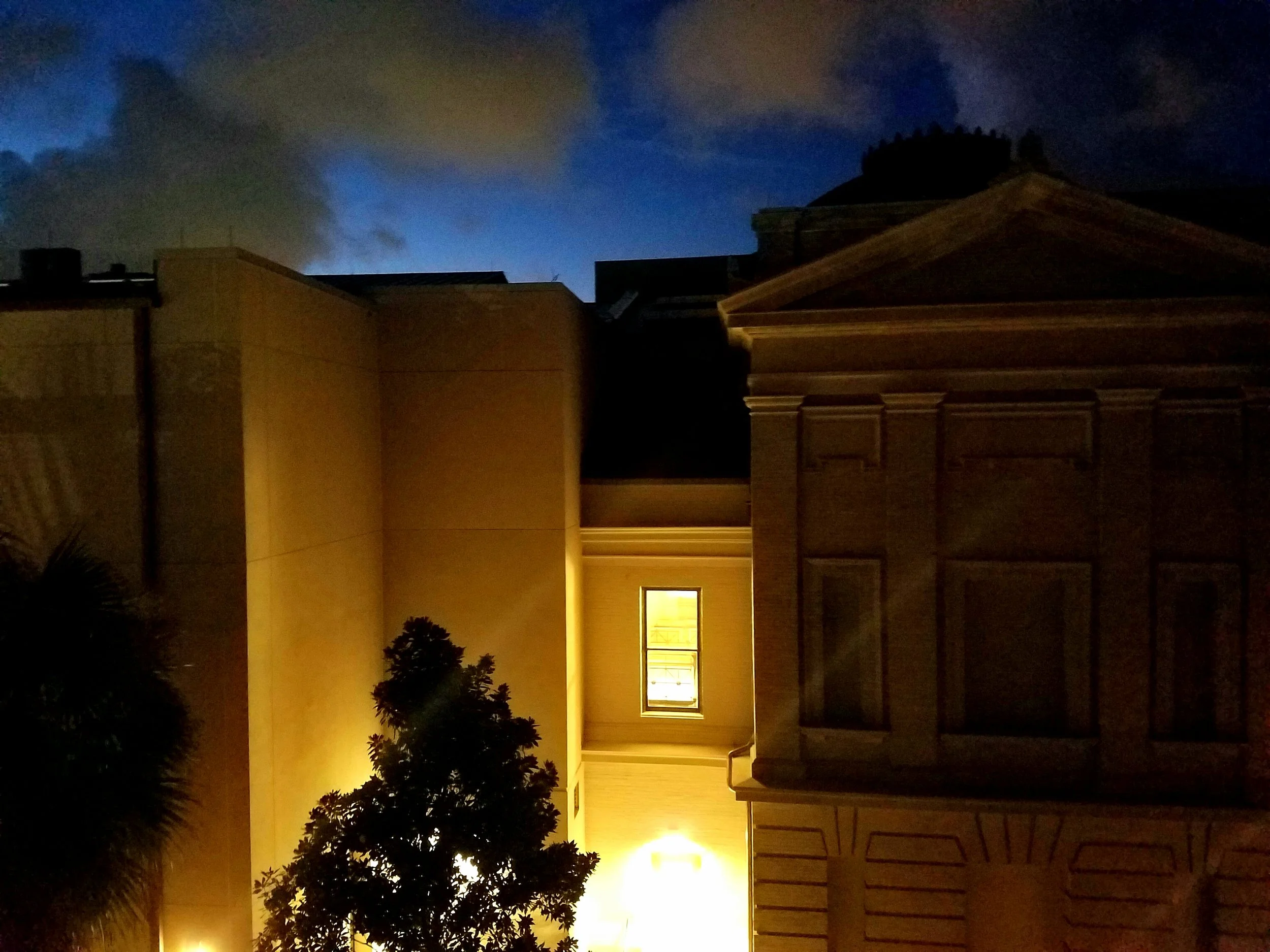 View of Meeting Street from our apartment.