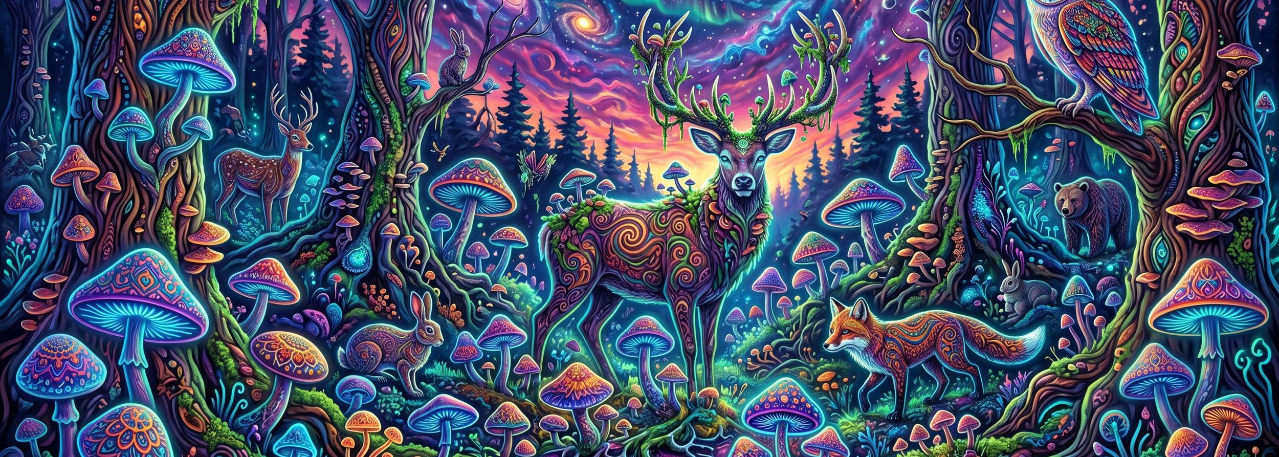 Psychedelic Forrest and Animals.png