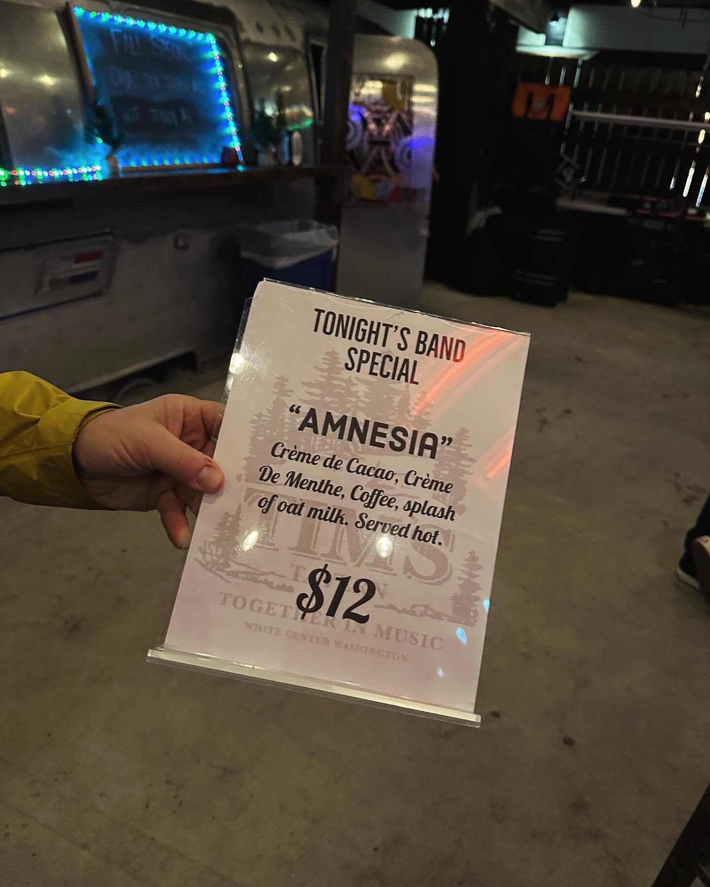Uuhhh&hellip;..Indeed.  A venue that names drinks after your record? Or a band that names albums after drinks? You make the call.  Either way it&rsquo;s happening tonight @timstavernseattle  @longshortsband currently wall of sound-ing the S out of th