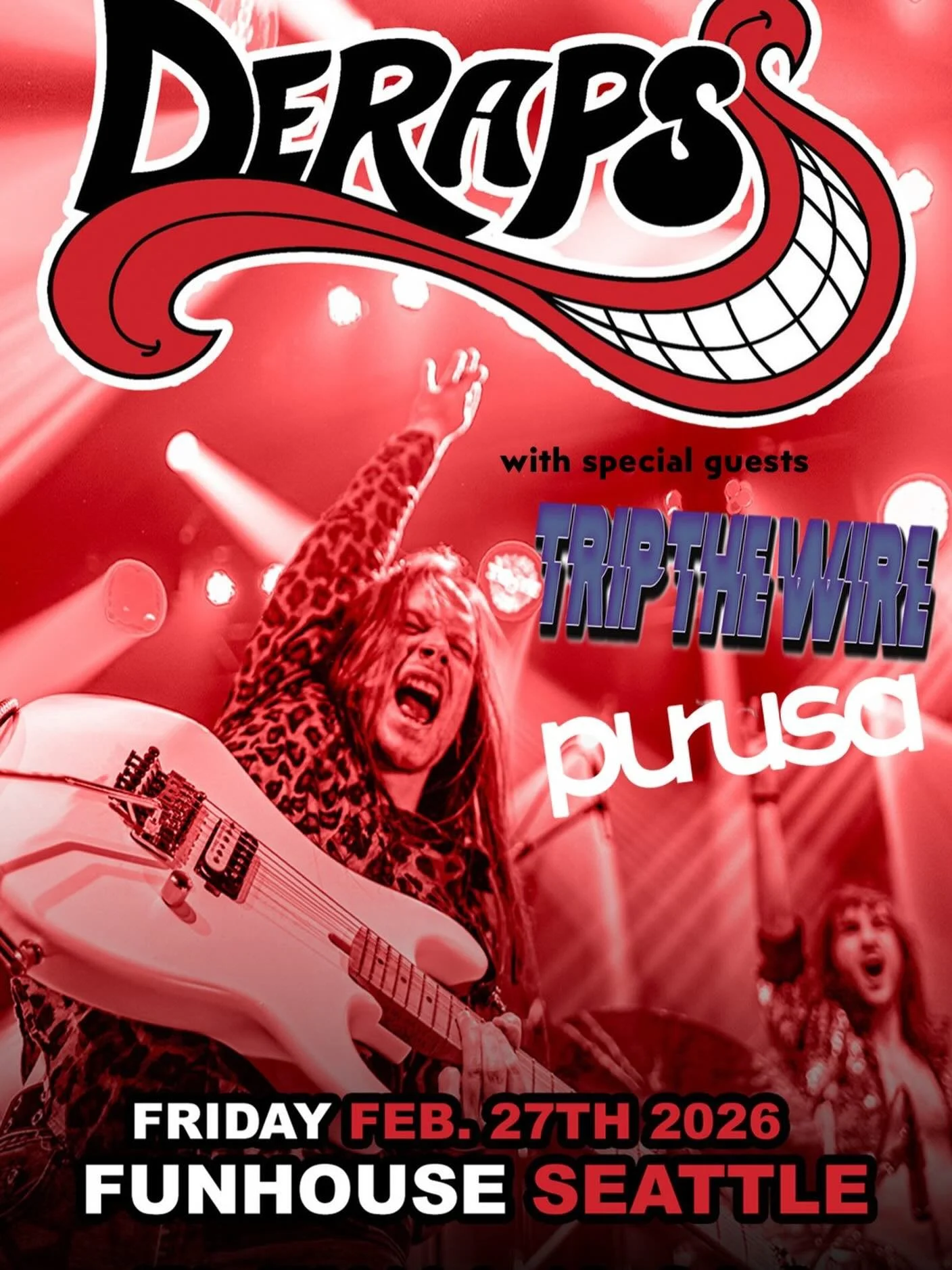 Seattle! It&rsquo;s been a bit, but the purusa busy season appears to be coming early this year. Full band @funhouseseattle (@elcorazonseattle ) this Friday 2/27.  Warming up the stage for @derapsofficial and @tripthewireband  We&rsquo;re up first so