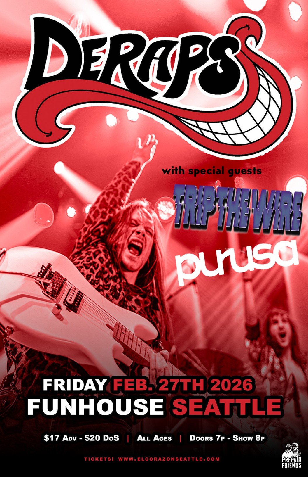 FUN HOUSE, Seattle, W/Deraps and Trip The Wire