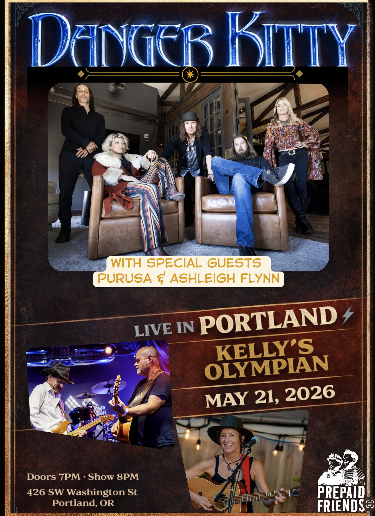 Kelly's Olympian, PDX W/Danger Kitty and Ashleigh Flynn
