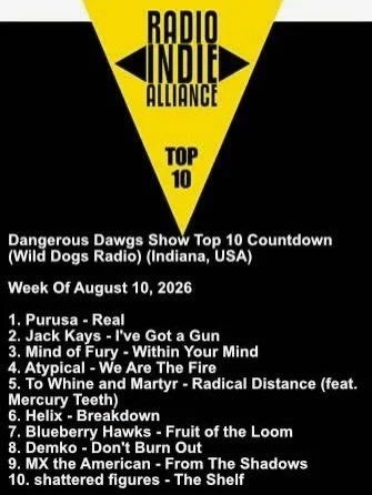 Real killing it on indie radio 🤘🤘
