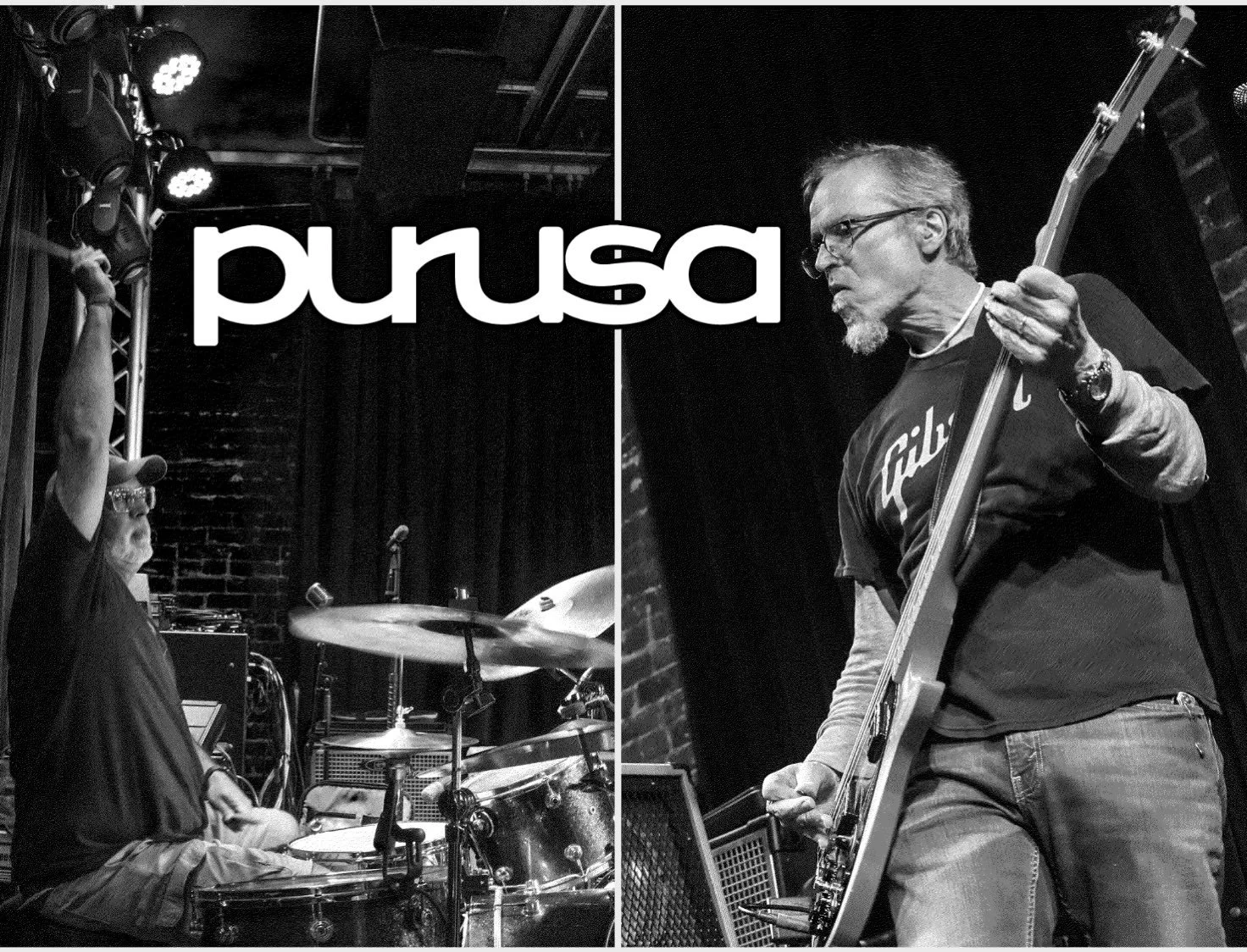 How about some love for these two? 
Purusa&rsquo;s rhythm section consists of long time friends and collaborators, Andy and Dave. 
With a combined 80+ years of musical experience between them, they&rsquo;ve seen it all and done it all.
They bring a c