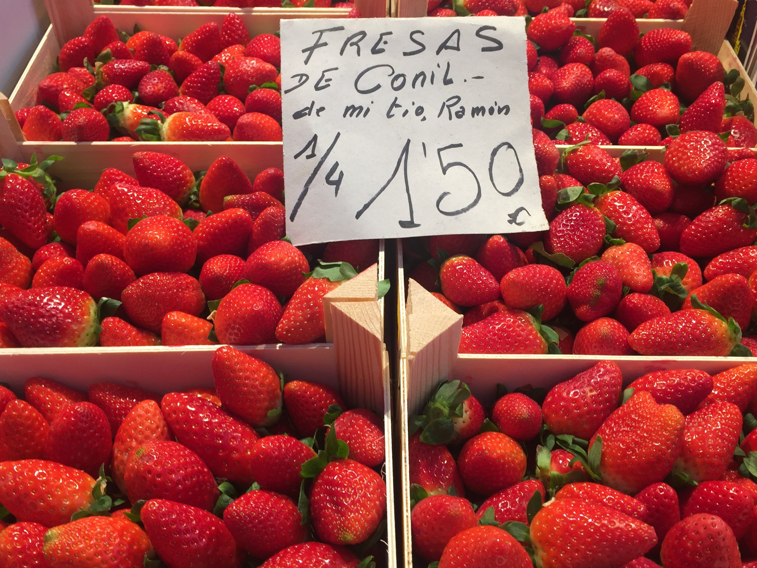 Strawberries from Conil