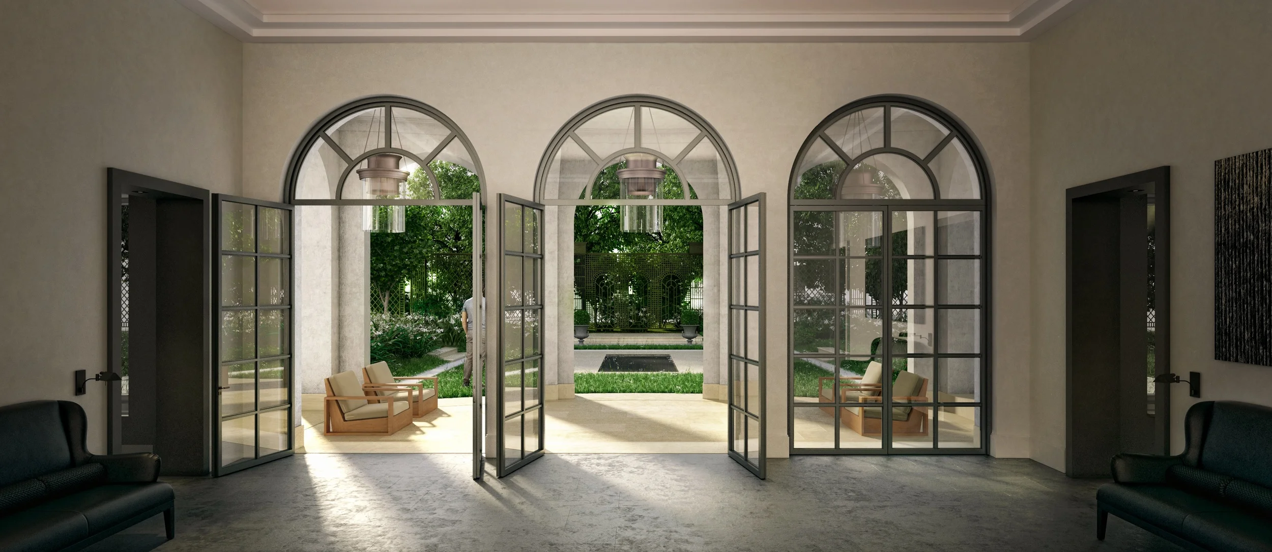 Courtyard at Eisenzahn 1