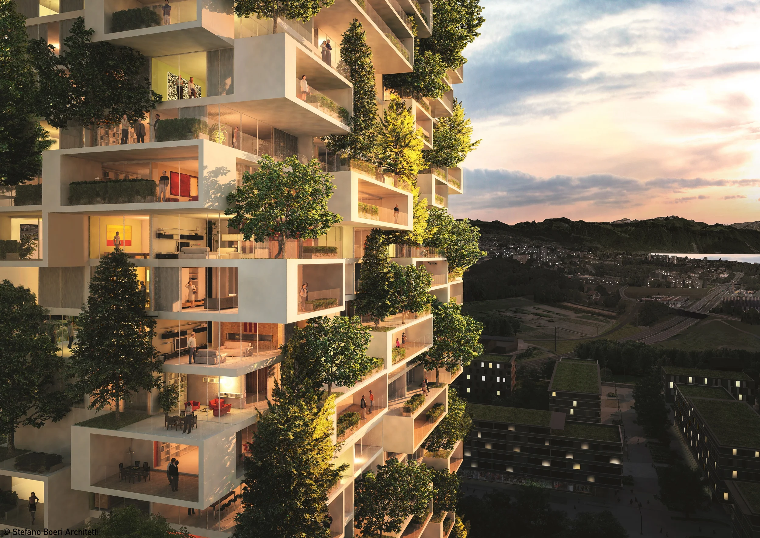 Tower of Cedars, Lausanne