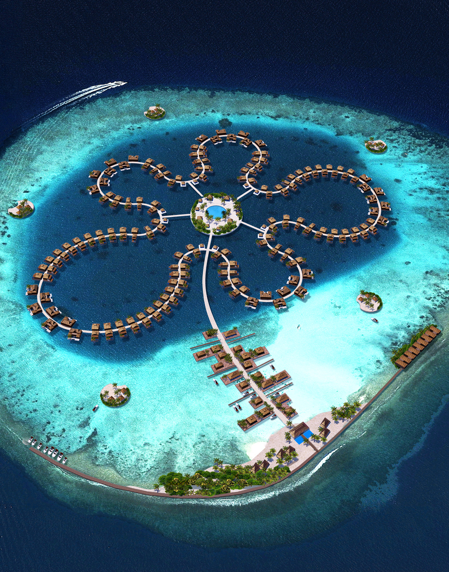 The Ocean Flower by Waterstudio