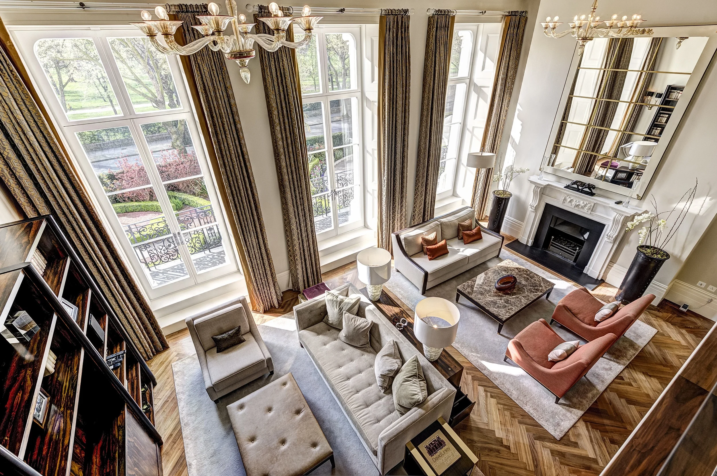 The Lancasters in London offers residences in a secure gated environment