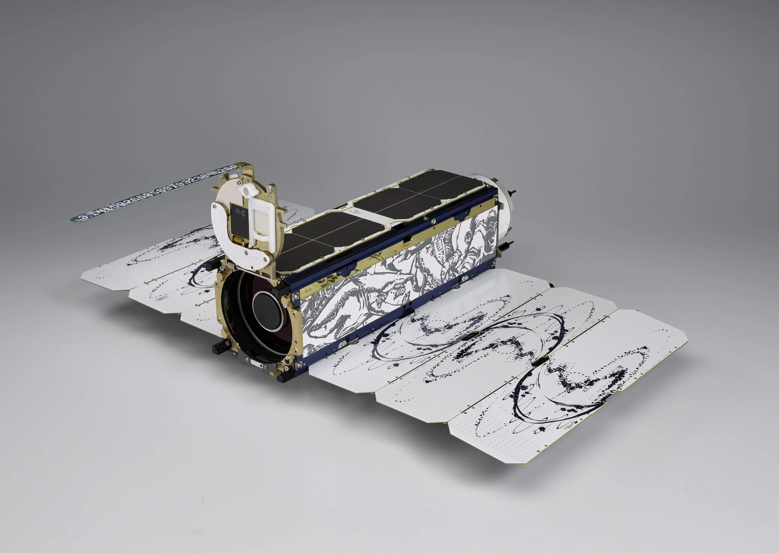 The Dove satellite can take roughly 10,000 images per day