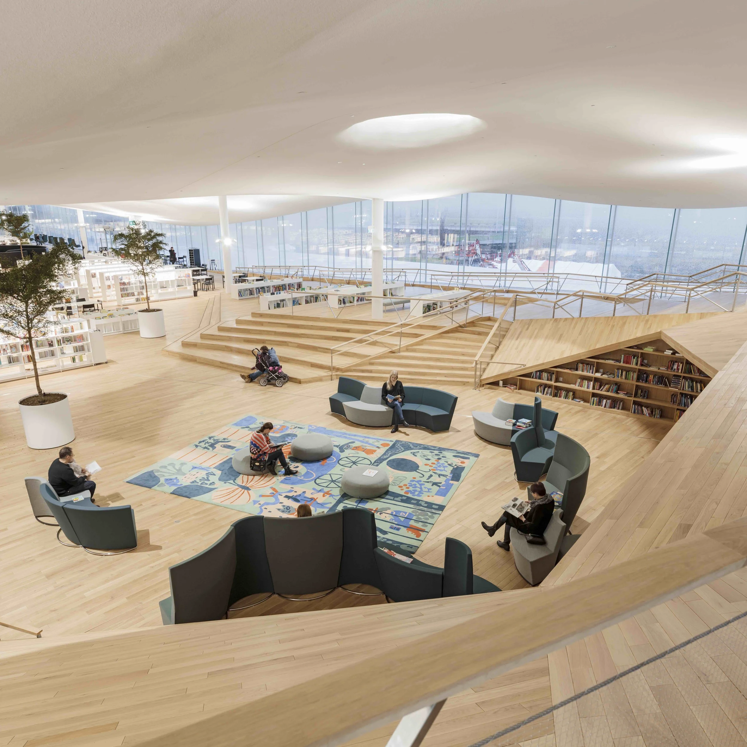 The architectural brief: Create ‘a living room for the nation’. Photo by Tuomas Uusheimo