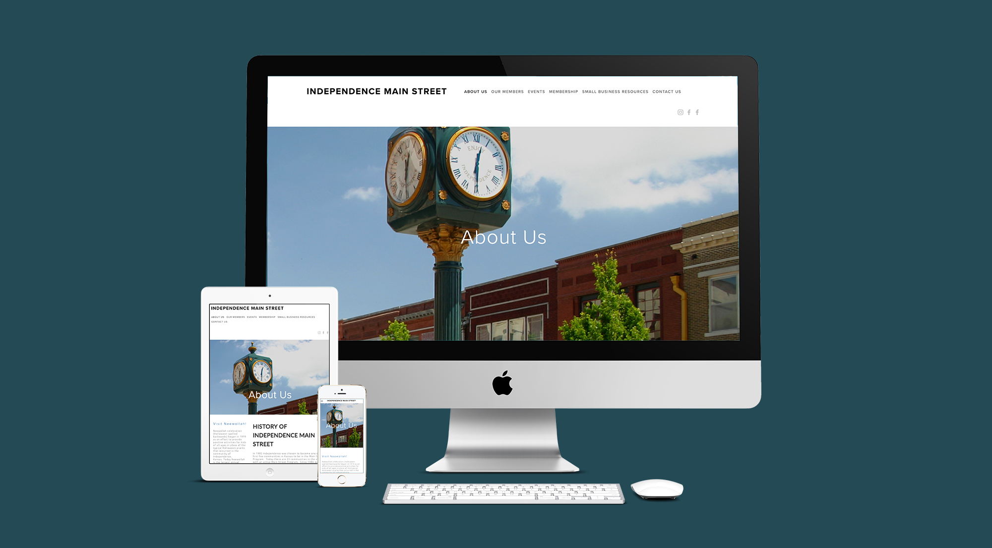 Independence Main Street Website