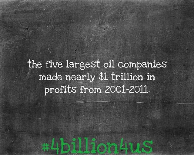 Meanwhile there is over $1.2 trillion of student debt. These numbers don't add up! Go tithe link in our bio to sign the petition for #4billion4us