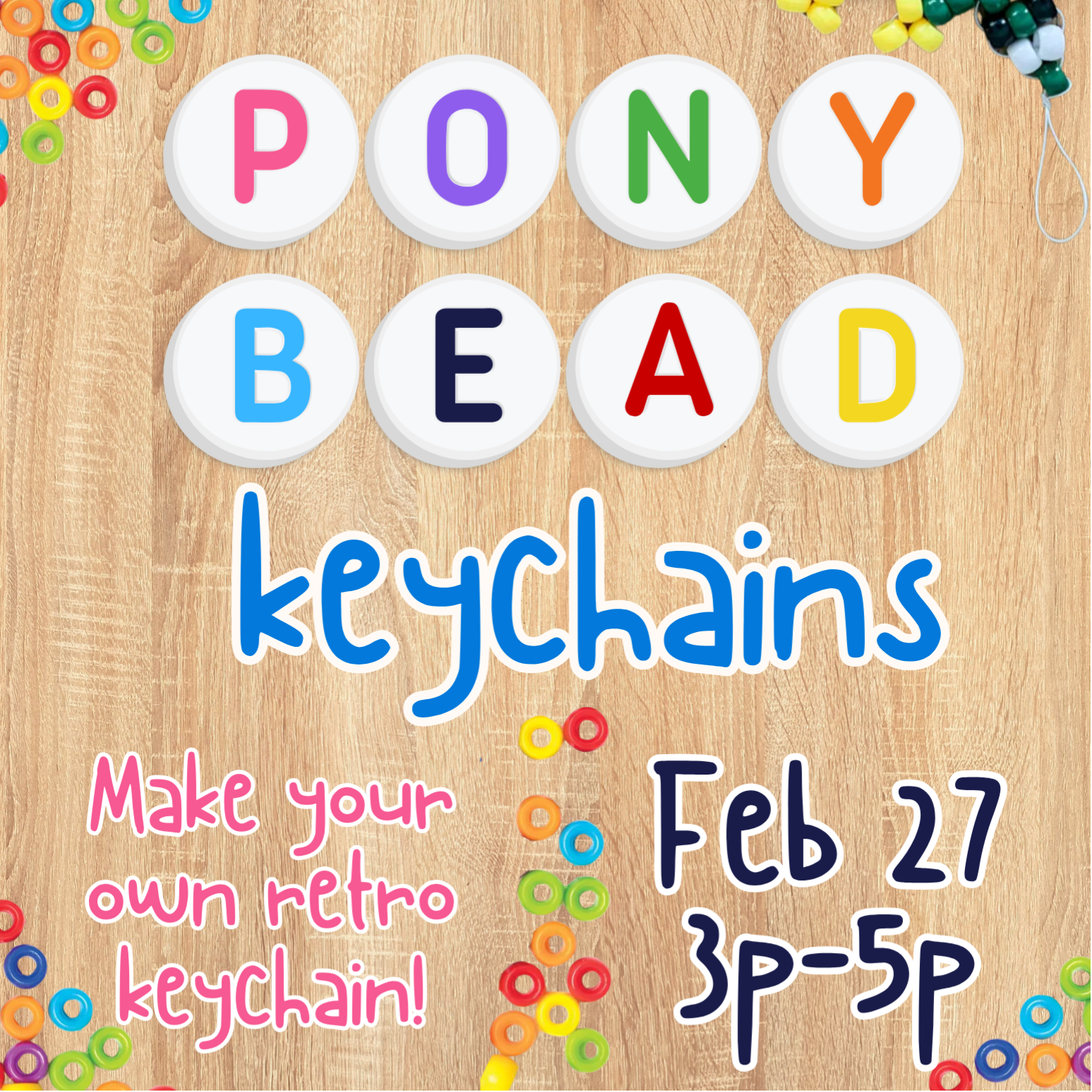 Pony Bead Craft 