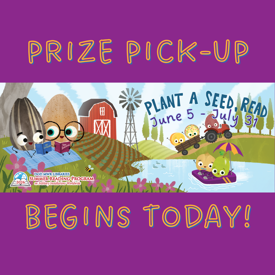 Prize Pick Up Begins Today!