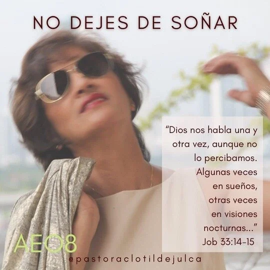 ¿HAS TENIDO UN SUEÑO DE DIOS ULTIMAMENTE?