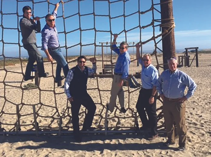 The medium-sized business winning team from Academy Securities.