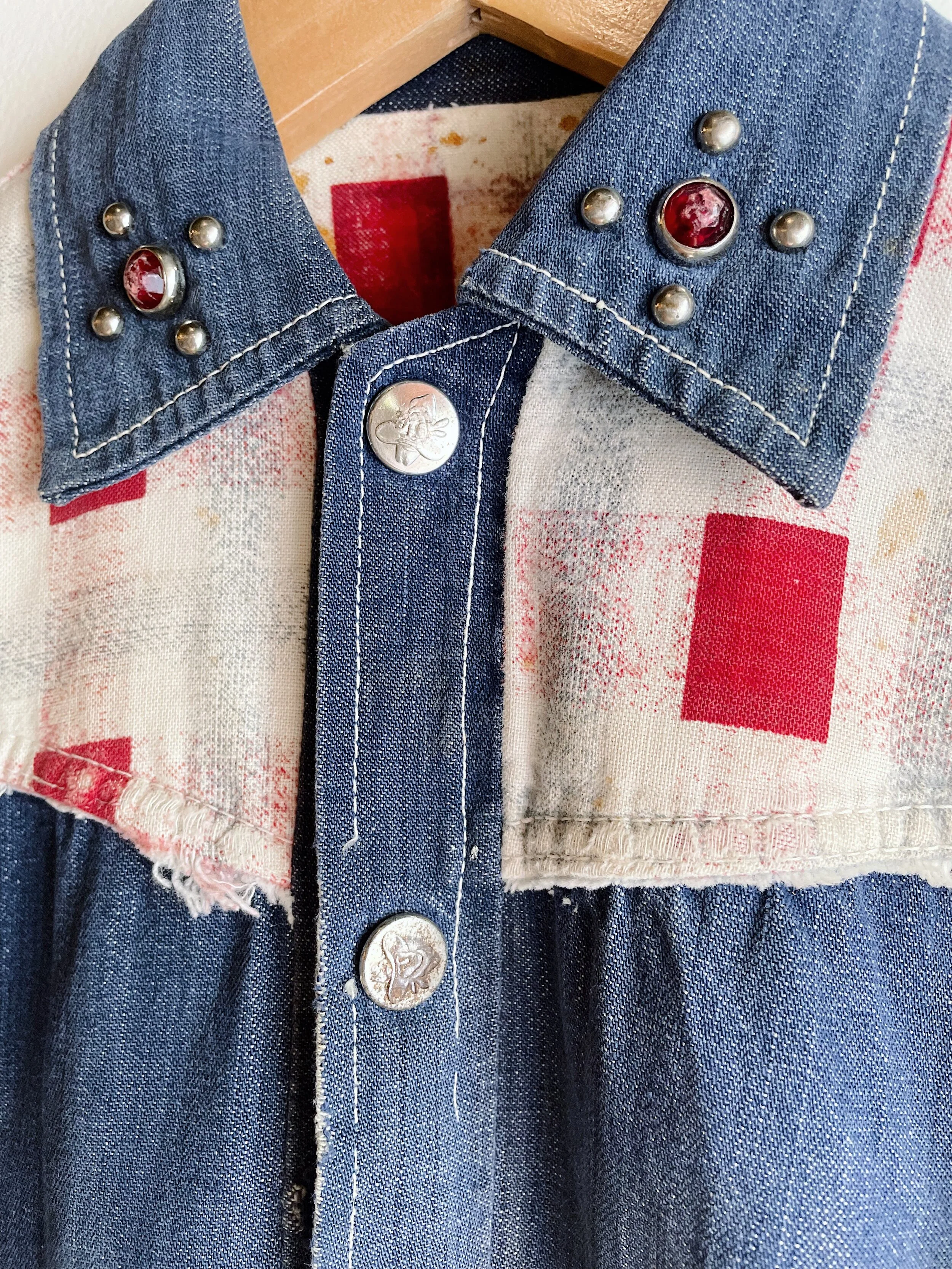 50s Roy Rogers kids denim jacket 
