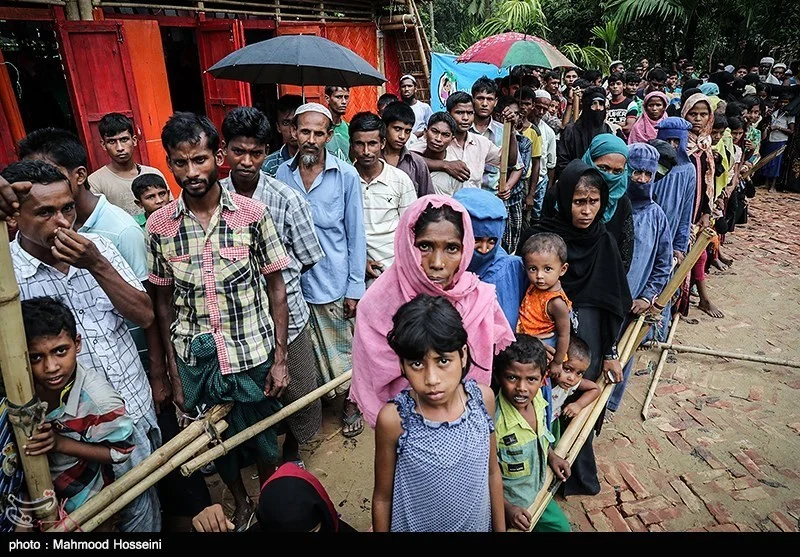 Displaced Rohingya Muslims. Photograph by Seyyed Mahmoud Hosseini, Tasnim News Agency, CC 4.0.