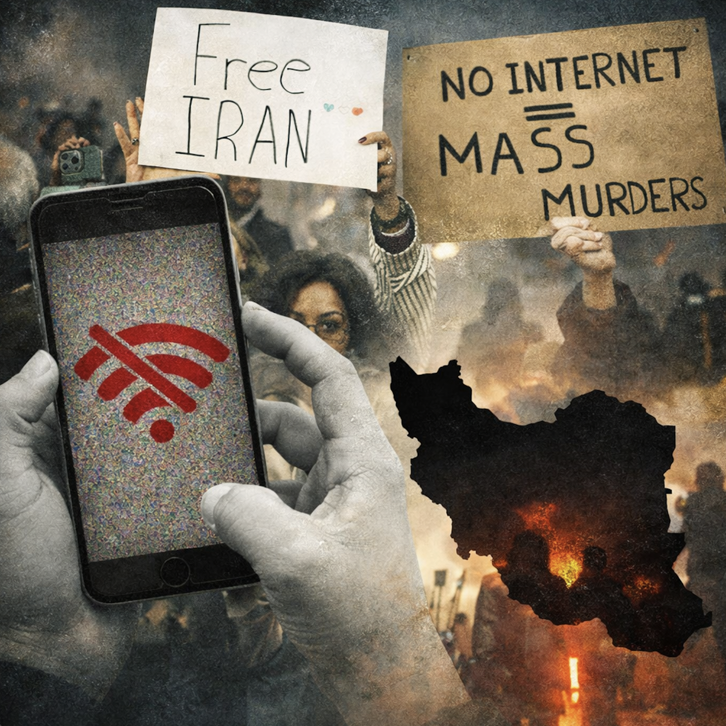 Messages in the Blackout: Inside Iran’s Internet Shutdowns and Digital Resistance