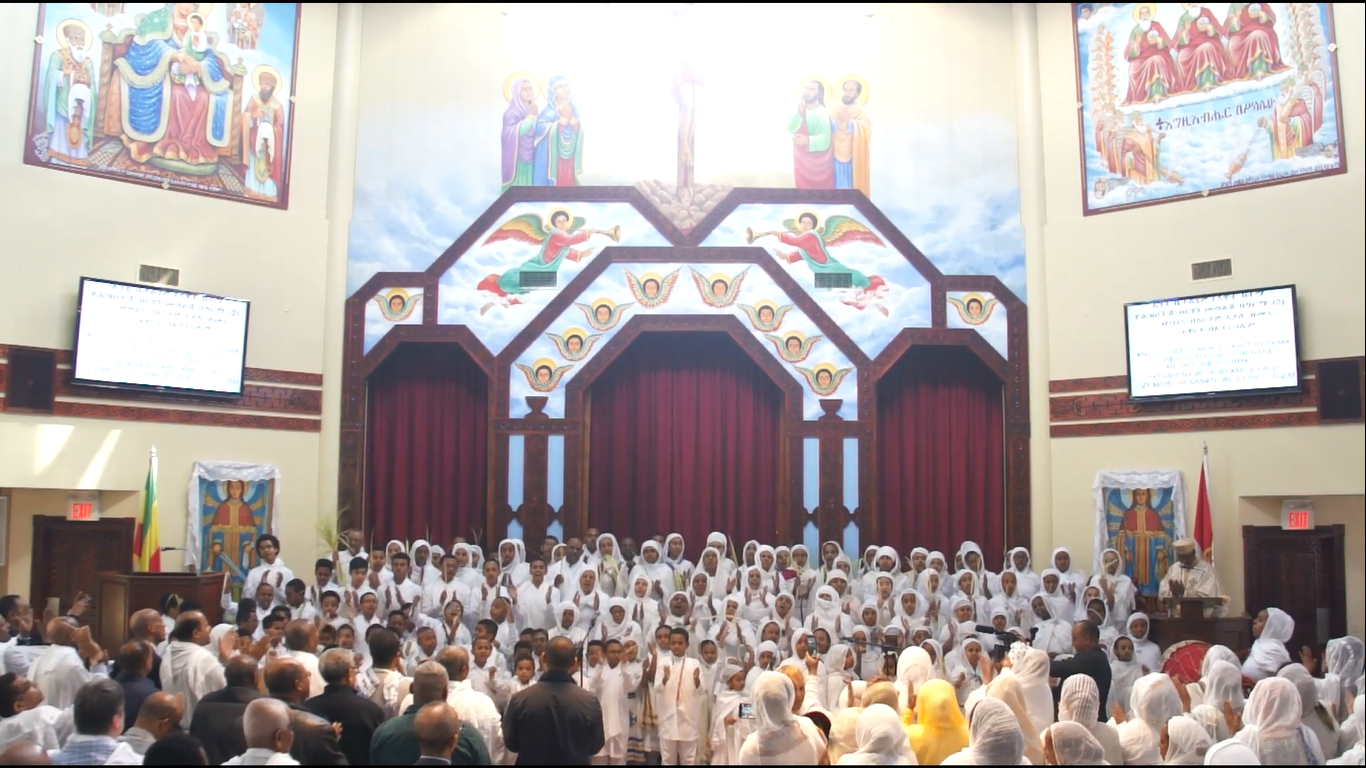 Ethiopian Orthodox Tewahedo Church - Eastern Canada Diocese - Menbere Berhan Kidest Mariam (St. Mary) Cathedral - Sunday School Choirs