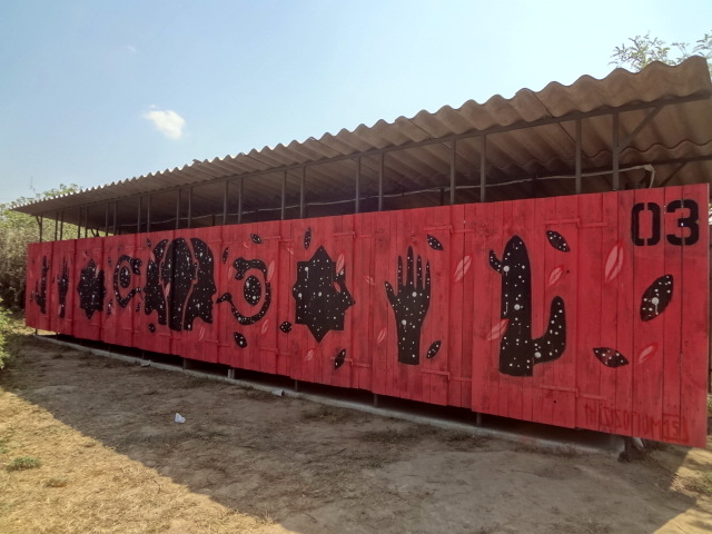  mural commissioned by Ozora festival, Hungary 