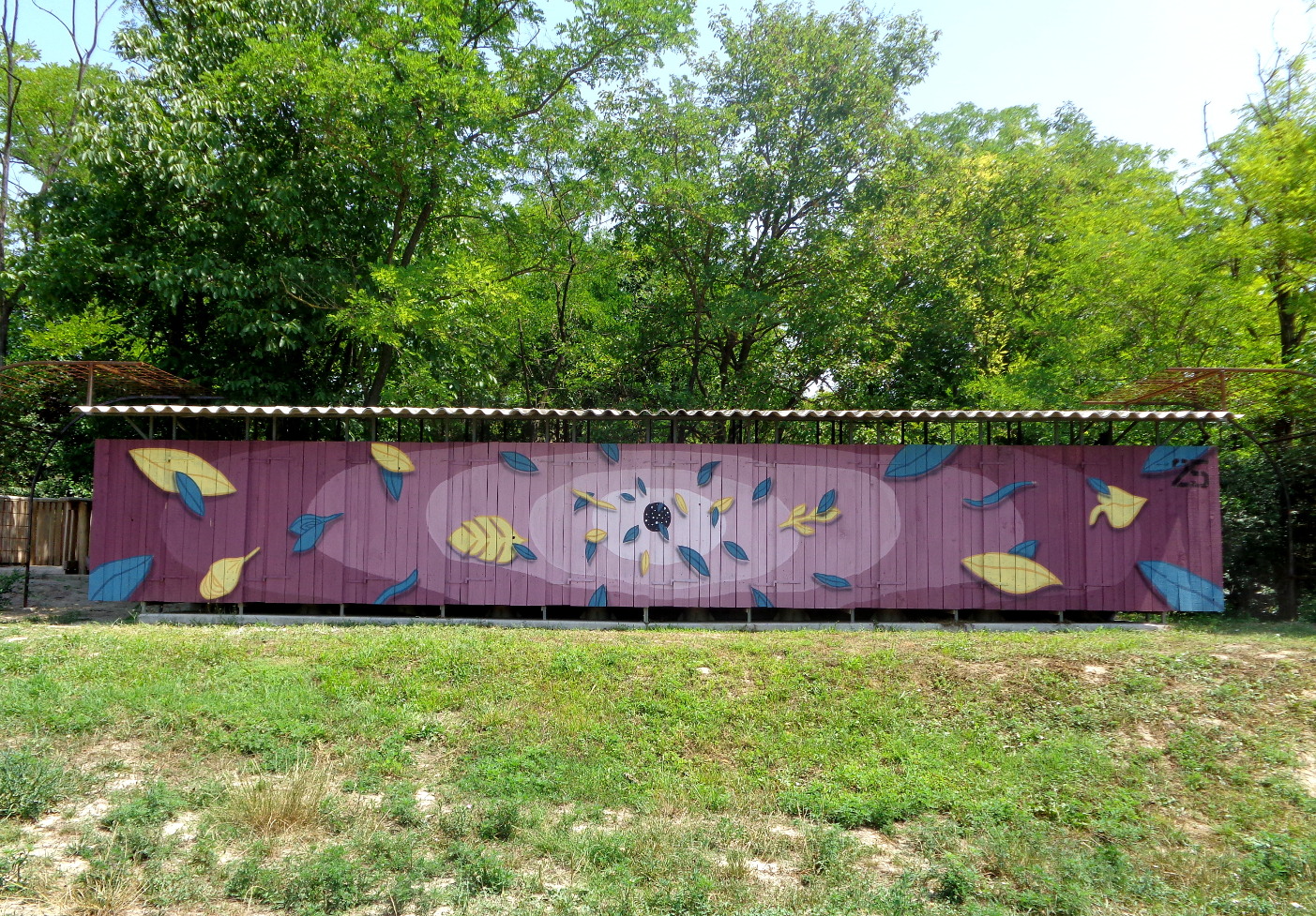  Mural commissioned by Ozora Festival, 2017 