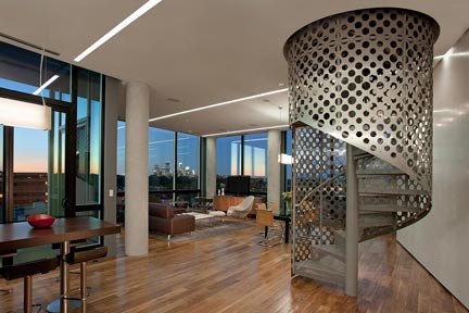 Our Uptown Penthouse project is featured on Houzz