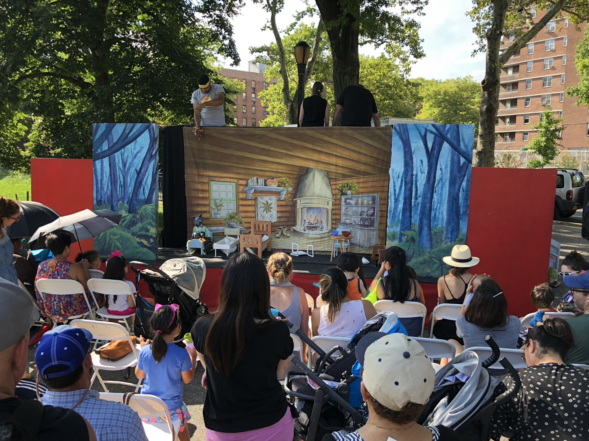 August 2018: City Parks Foundation Puppet Show