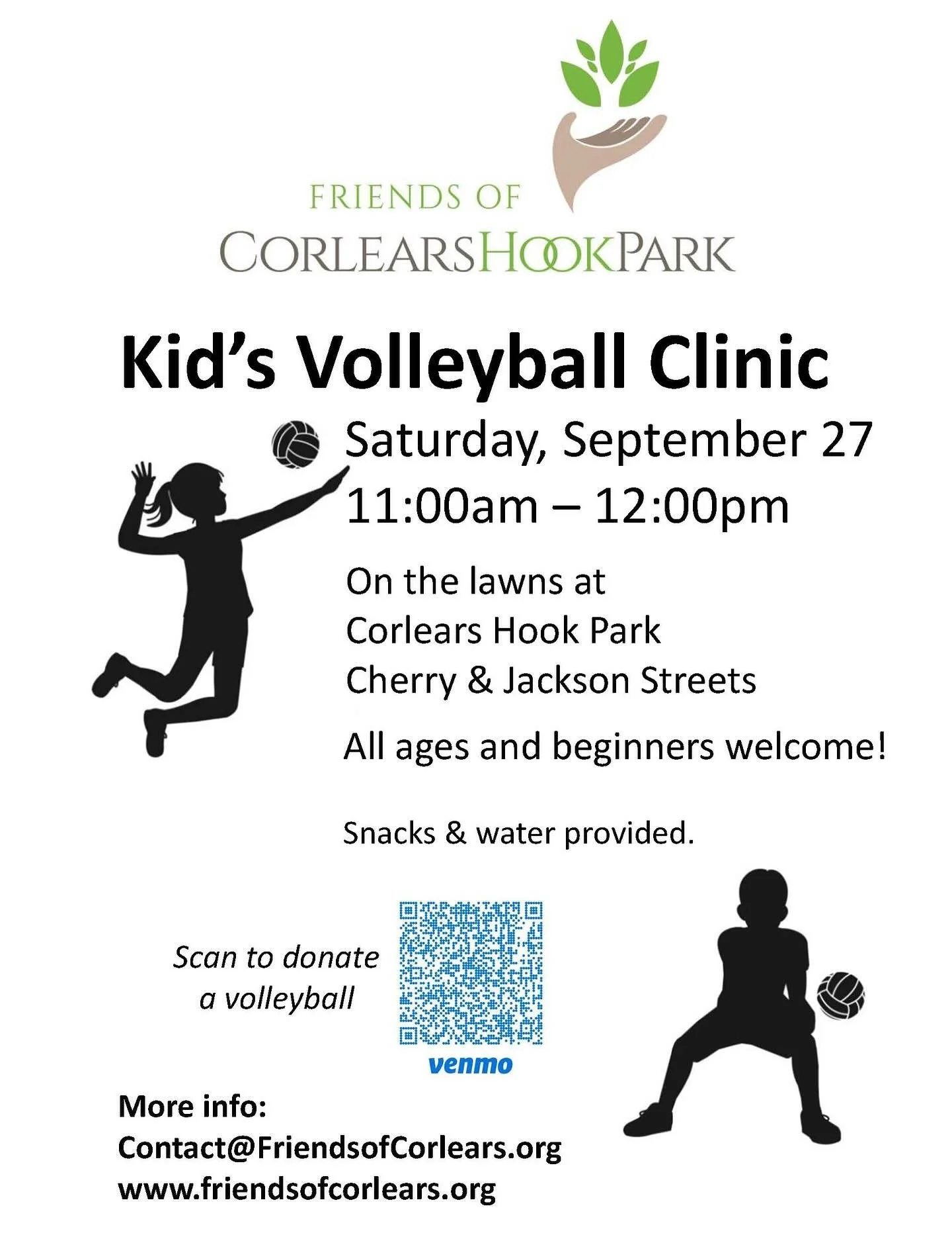 Don&rsquo;t forget to sign up your kid(s) for our free volleyball clinic this Saturday. More info and sign up on our website.#volleyball #kidssports #volleyballplayer #lowereastside