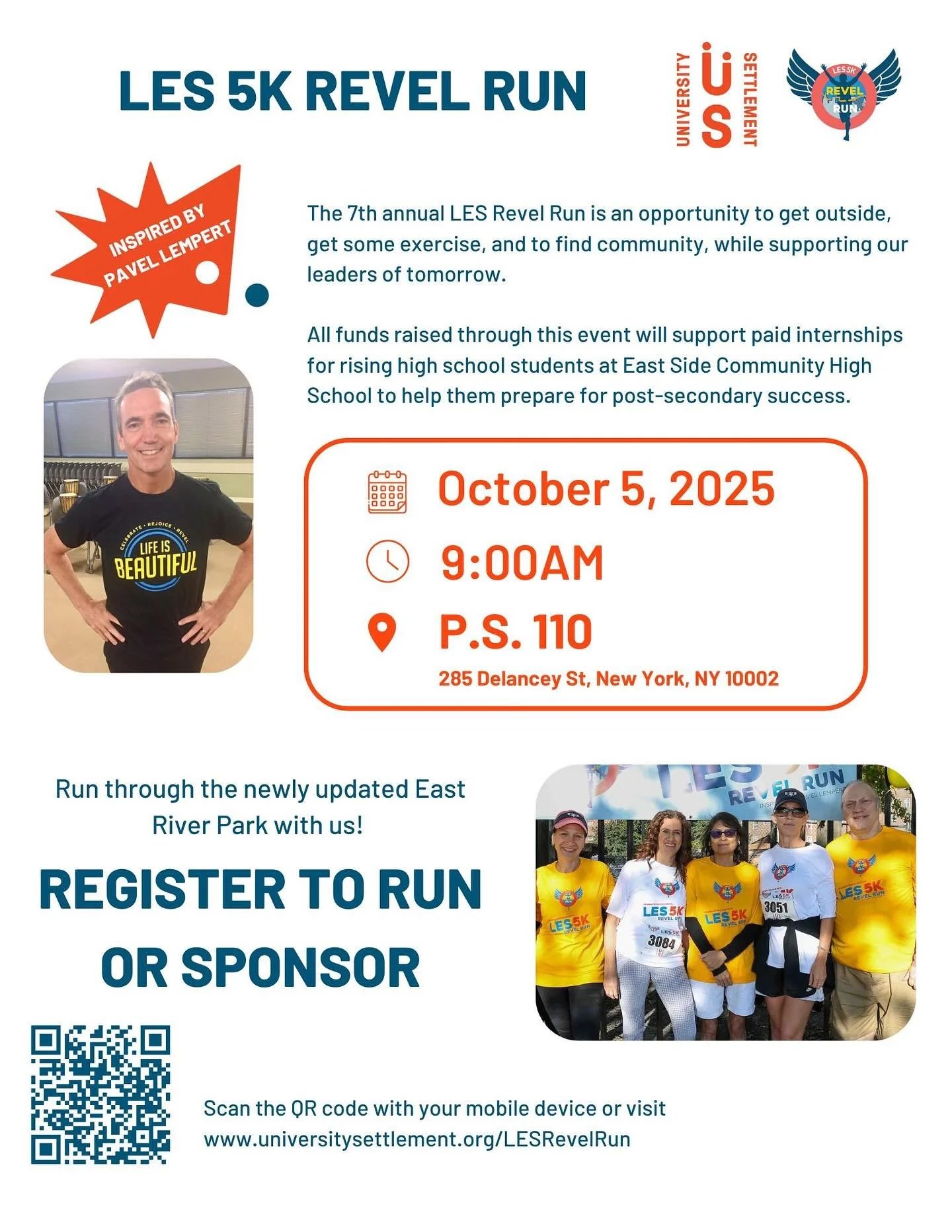 Join the LES 5k Revel Run through East River Park. #lowereastsidenyc #run #5k #jogging