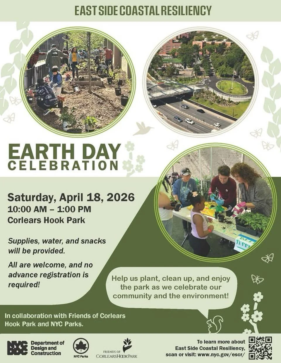 Join us and volunteers from @nycddc and @gayforgoodnyc for a spring clean-up of the park. All volunteers are welcome. @nycparks #volunteer #lowereastside #lowereastsidenyc