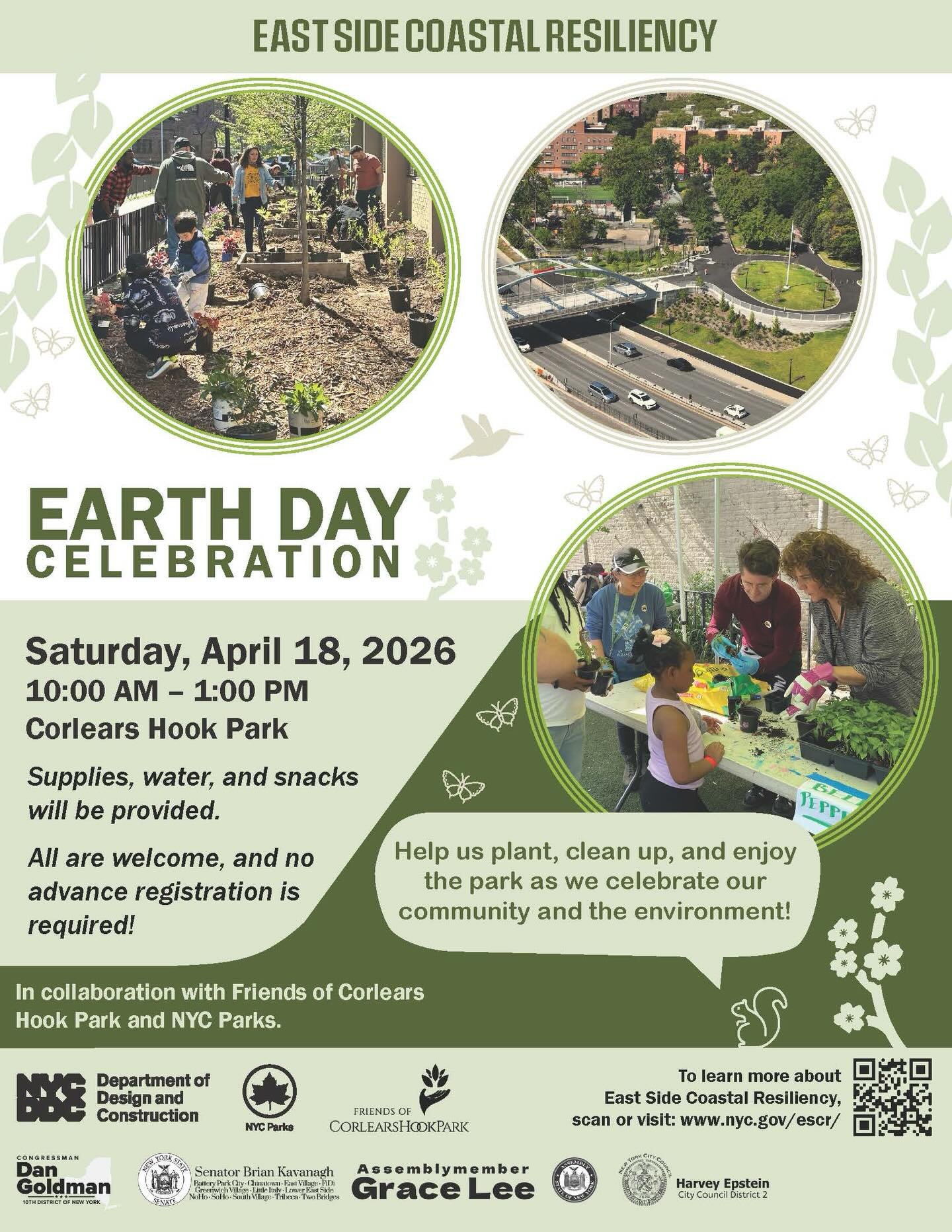 Join us on Saturday to help beautify the FDR pathway with new plantings. @nycparks @nycddc @amgracelee @harveyforny @briankavanaghny @repdangoldman #volunteer #earthday #lowereastsidenyc