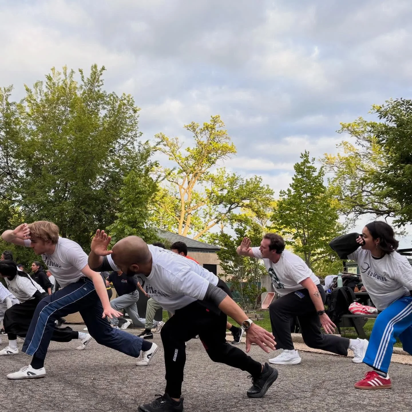 Join us tomorrow night at 630p for another great class with @capoeiraguatambu_les all are welcome, even if you just wanna come watch the artistry. #capoeira #free @nycparks @partnershipsforparks
