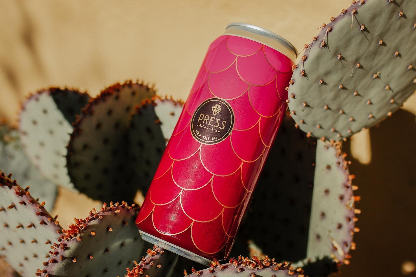 One of my favorite @pueblovida beers that truly embraces our corner of the world. They add prickly pear fruit post fermentation which gives this IPA a gorgeous pink tint. It also provides the beer with a slightly fruity watermelon taste. Mmm.