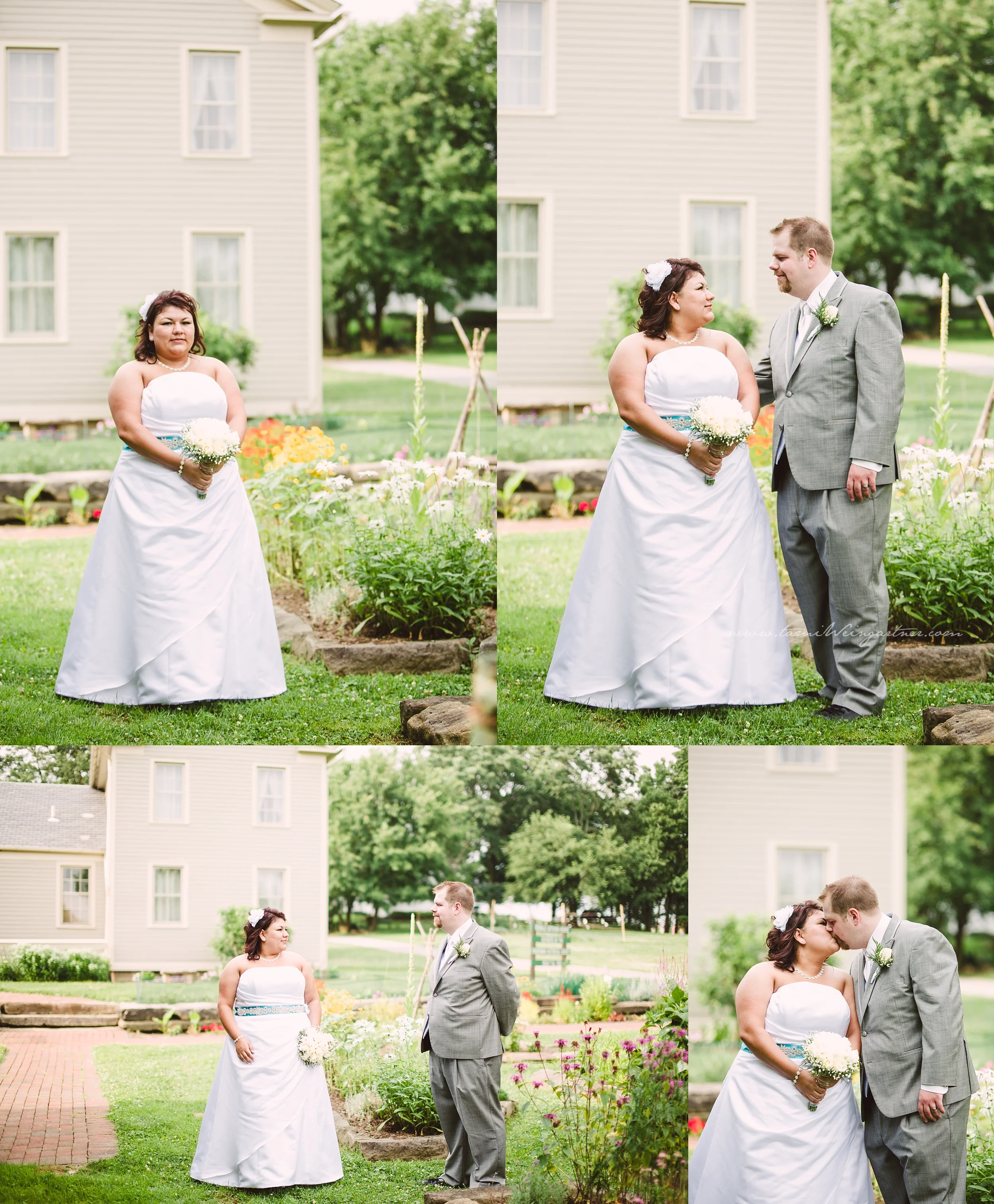 Plus size bride in Boardman Park OH
