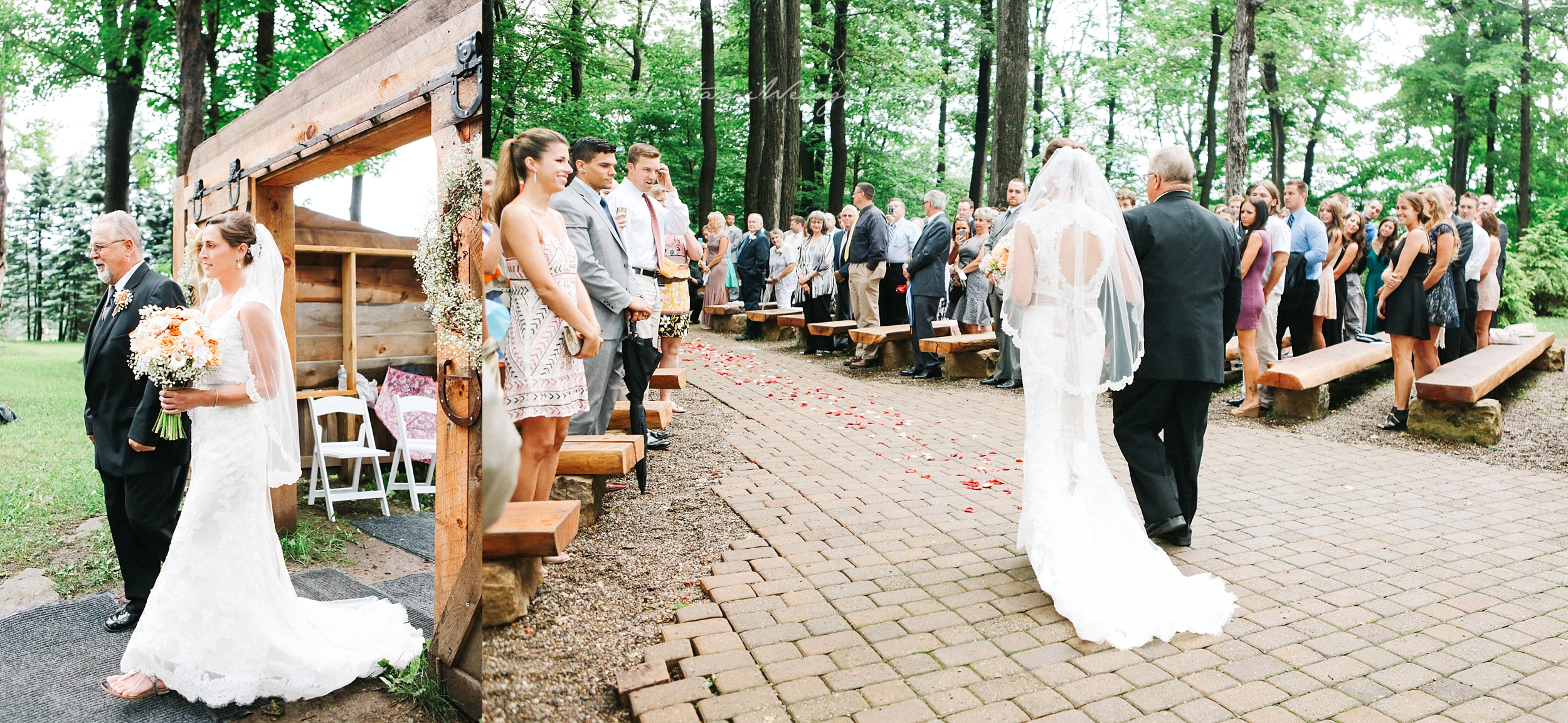 Ceremony at Meadowoods at Seven Springs Mountain Resort